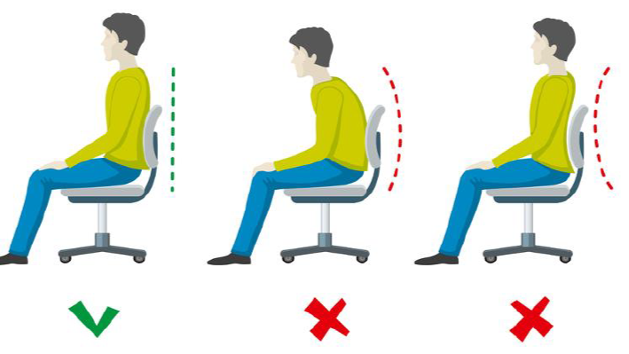 Cómo prevenir el dolor de espalda al usar pantallas